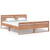 vidaXL Bed Frame without Mattress Solid Teak Wood 160x200 cm