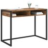 vidaXL Desk with Storage Old Wood 100 x 50 x 75 cm Engineered Wood