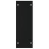 vidaXL Firewood Rack Black 80x35x100 cm Tempered Glass