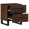 vidaXL Bedside Cabinets 2 pcs 40x34x46 cm Solid Wood Mango