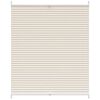 vidaXL Plisse Blind 110x150cm Cream