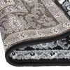vidaXL Runner Rug BCF Black 100x450 cm