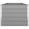 vidaXL Planter Light Grey 290 x 100 x 75 cm Galvanised Steel