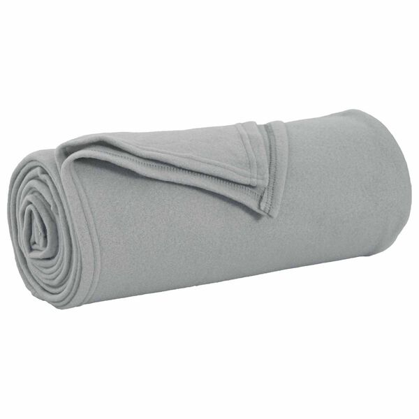 vidaXL Throw Blankets 24 pcs Grey 200 x 150 cm Fleece