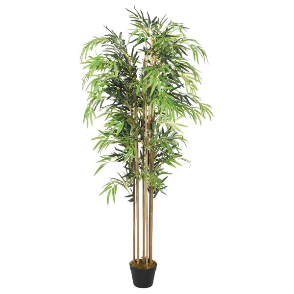 vidaXL Artificial Bamboo Tree 730 Leaves 120 cm Green