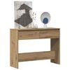 vidaXL Console Table Artisan Oak 100x35x76.5 cm Engineered Wood