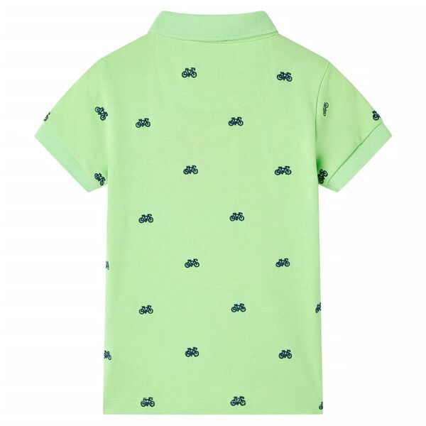 Kids' Polo Shirt  Neon Green 116