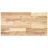 vidaXL Floating Shelf 60x40x4 cm Untreated Solid Wood Acacia