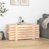 vidaXL Storage Box 91x40.5x42 cm Solid Wood Pine