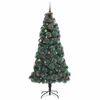 vidaXL Artificial Pre-lit Christmas Tree with Ball Set Green 240 cm