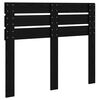 vidaXL Headboard Black Oak 120 cm Engineered wood
