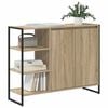 vidaXL Side Cabinet Sonoma 96.5 x 30 x 75 cm Engineered Wood