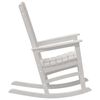 vidaXL Garden Rocking Chair White 70 x 92 x 108cm HDPE