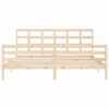 vidaXL Bed Frame without Mattress Super King Size Solid Wood