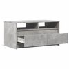vidaXL Coffee Table with LED Lights Concrete Grey Engineered Wood