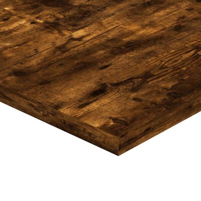 vidaXL Wall Shelves 4 pcs Smoked Oak 40x40x1.5 cm Engineered Wood