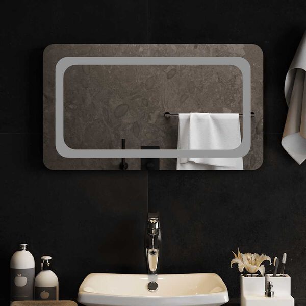 vidaXL LED Bathroom Mirror 70x40 cm