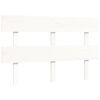 vidaXL Bed Frame without Mattress White 120x200 cm Solid Wood Pine