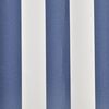 vidaXL Awning Top Sunshade Canvas Blue & White 450x300 cm