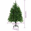 vidaXL Christmas Tree with 150 LEDs with Stand Green 120 cm PE