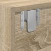 vidaXL TV Cabinet Sonoma Oak 80x31x25.5 cm Engineered Wood