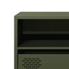 vidaXL TV Cabinet Olive Green 135x39x43.5 cm Cold-rolled Steel