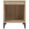 vidaXL Bedside Cabinets 2 pcs Sonoma Oak 40x35x50 cm