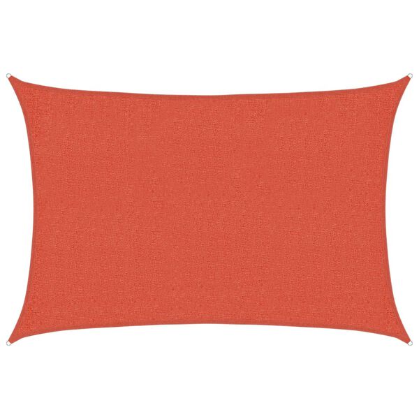 vidaXL Sunshade Sail 160 g/m² Terracotta 2x2.5 m HDPE