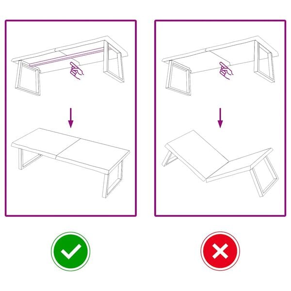 vidaXL Wall Shelf Light Brown 140x50x(2-6) cm Treated Solid Wood Oak