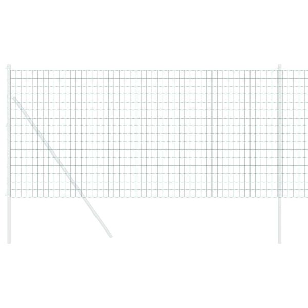 vidaXL Euro Fence Green 1 x 10 m PVC-coated iron