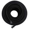 vidaXL Garden Soaker Hose Black 0.6" 100 m Rubber