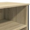 vidaXL Sideboard Sonoma Oak 101x35.5x74.5 cm Engineered Wood