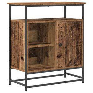 vidaXL Sideboard Old Wood 69 x 35 x 80 cm Engineered Wood