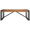 vidaXL Coffee Table 100x100x35 cm Solid Wood Acacia