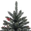 vidaXL Artificial Christmas Tree with 150 LEDs Green 68 x 68 x 120 cm