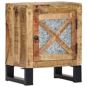 vidaXL Bedside Cabinet 40x30x50 cm Solid Mango Wood