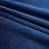 vidaXL Blackout Curtain with Hooks Velvet Dark Blue 290x245 cm