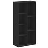 vidaXL Bookcase Black 50x25x105 cm Engineered Wood