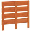 vidaXL Headboard Wax Brown 90 cm Solid Wood Pine