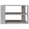 vidaXL Coffee Table Grey Sonoma 58x58x40 cm Engineered Wood
