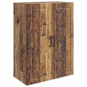 vidaXL Wall-Mounted Cabinet 66 x 34.5 x 90 cm Engineered Wood Old Wood