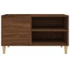 vidaXL Record Cabinet Brown Oak 84.5x38x48 cm Engineered Wood