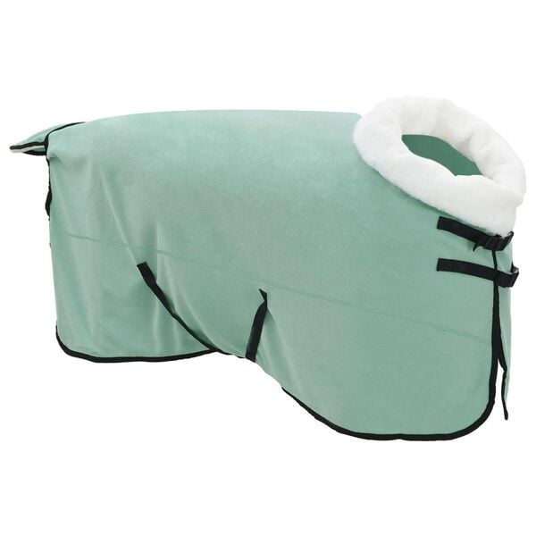 vidaXL Horse Blanket Special Green 165 cm Polar fleece