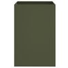 vidaXL Planter Olive Green 52x48x75 cm Steel