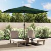 vidaXL Garden Parasol 200 x 300 cm Green Rectangular