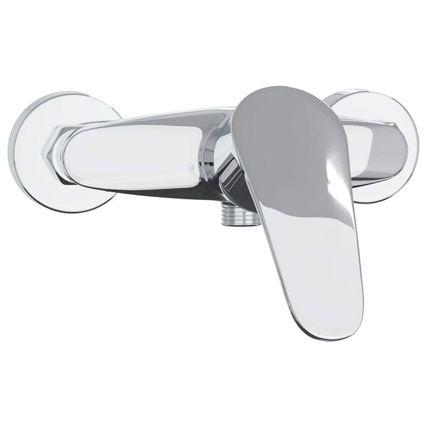 vidaXL Shower Mixer Tap Chrome G 1 / 2 inches