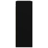 vidaXL Hanging Wall Cabinet Black 69.5x32.5x90 cm