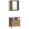 vidaXL Bathroom Cabinet Set Other 4 pcs Artisan oak Engineered wood