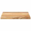 vidaXL Table Top 60x50x2.5 cm Rectangular Solid Wood Mango