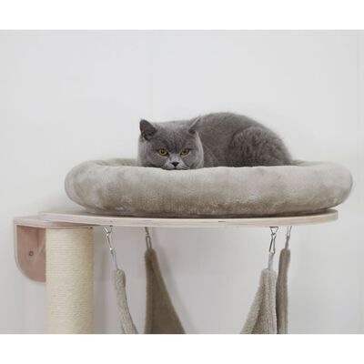 Kerbl Wall-mounted Cat Tree Dolomit Grappa 158 cm Taupe